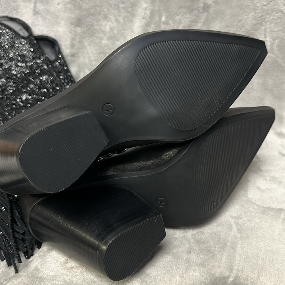 Steve Madden Women's Lexy Western Boots Size 7 - Picture 4 of 8